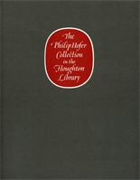 Harvard College Library, and Philip Hofer. 1988. A Catalogue of an Exhibition of the Philip Hofer Bequest in the Department of Printing and Graphic Arts. Cambridge, Mass: Harvard College Library.